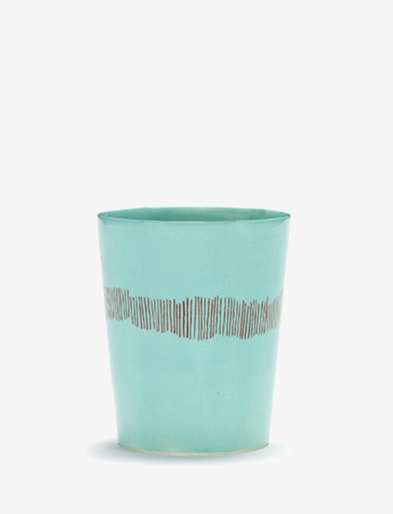 Serax - TEA CUP 33CL AZURE-STRIPES RED FEAST BY OTTOLENGHI SET/4 - nach preis einkaufen - blue - 2