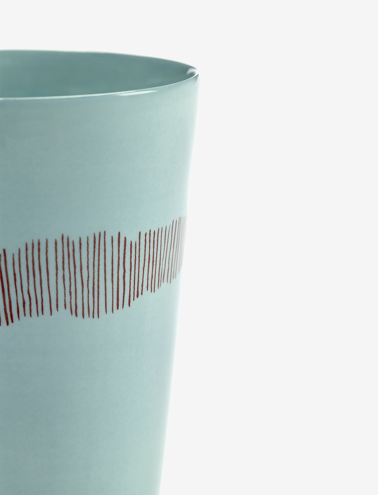 Serax - TEA CUP 33CL AZURE-STRIPES RED FEAST BY OTTOLENGHI SET/4 - nach preis einkaufen - blue - 3