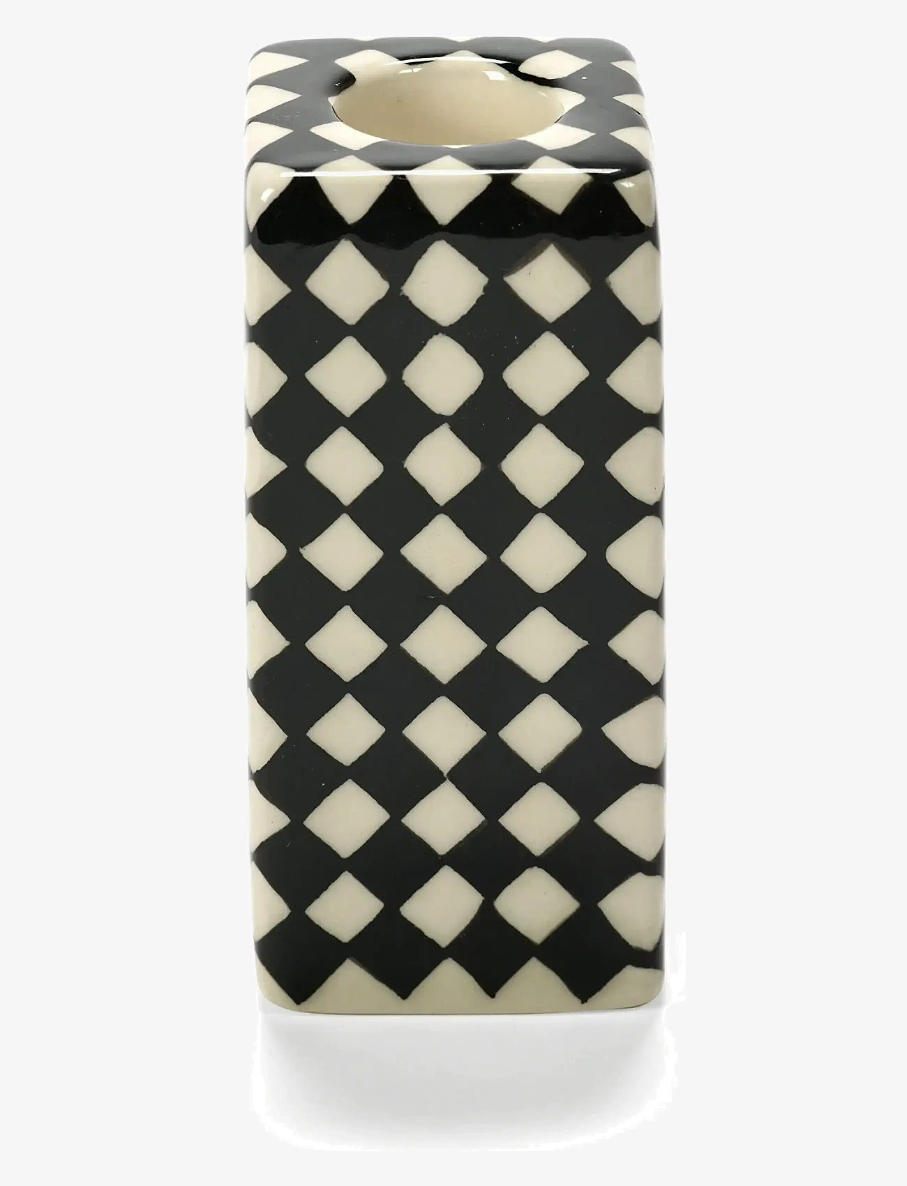 Serax - CANDLE HOLDER N°1 BLACK WHITE set/4 - candlesticks - black - 1