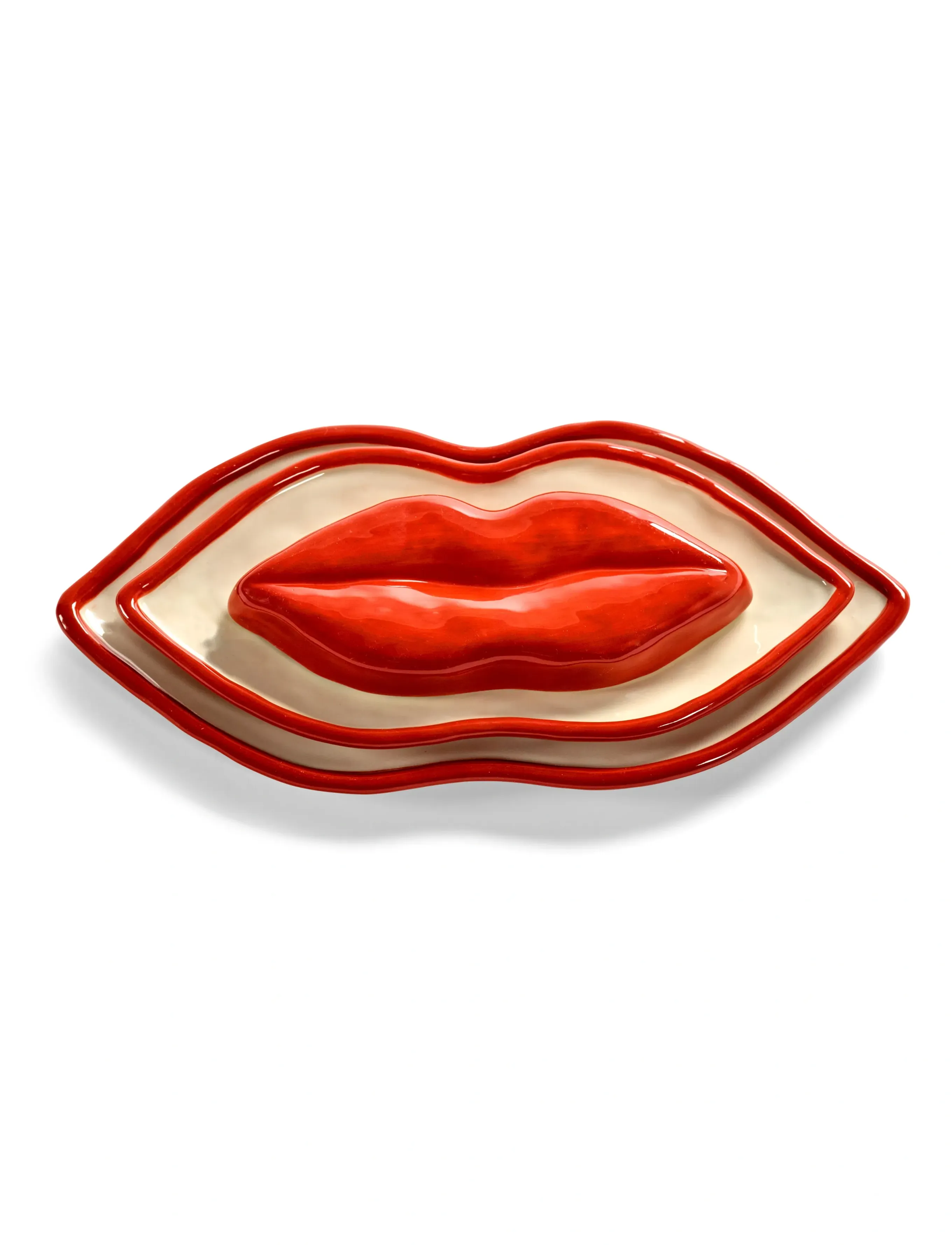 Serax Serving Dish S Red Set/4, 16 cm, Dishes, Rot - Platters, Homeware