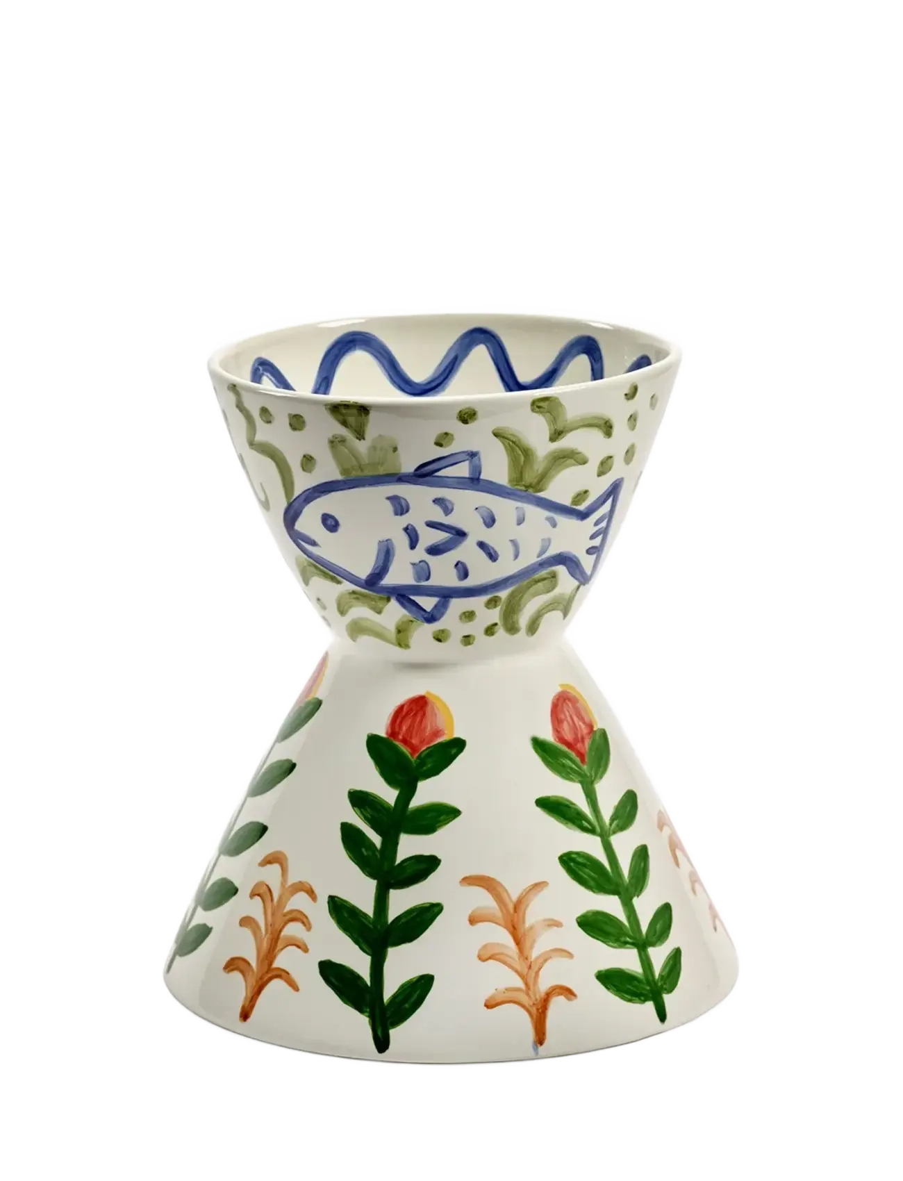 Serax VASE AQUAJE MIX SANTIAGO DE BORJA - Namų dekoras - MIX / cream