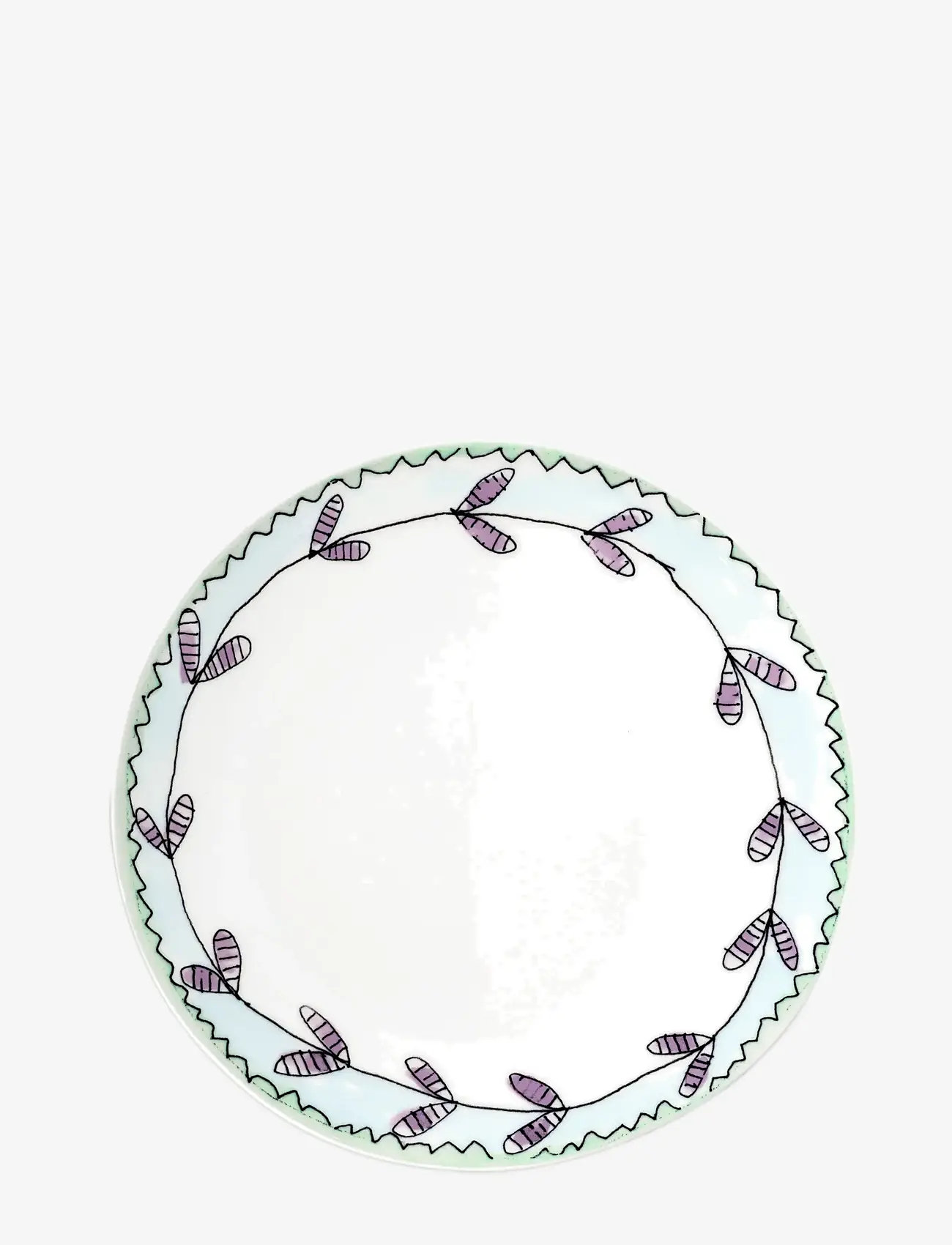 Serax - PLATE M BLOSSOM MILK MF set/2 - Šķīvji - pink blue - 1