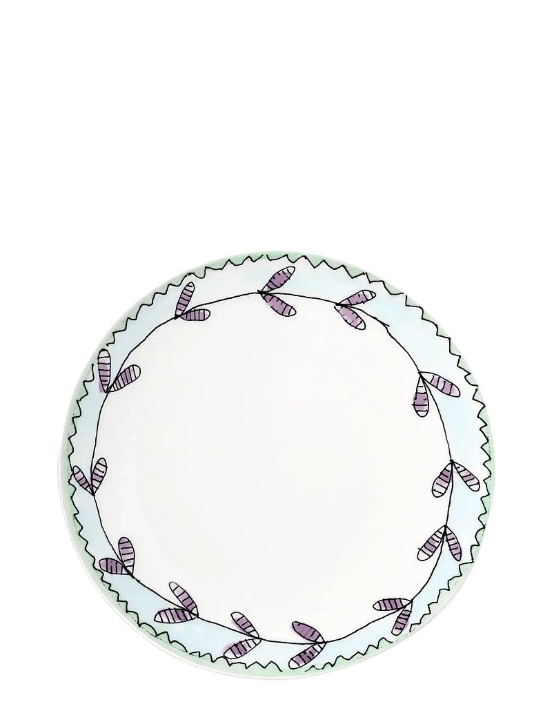 Serax - PLATE M BLOSSOM MILK MF set/2 - Šķīvji - pink blue - 1