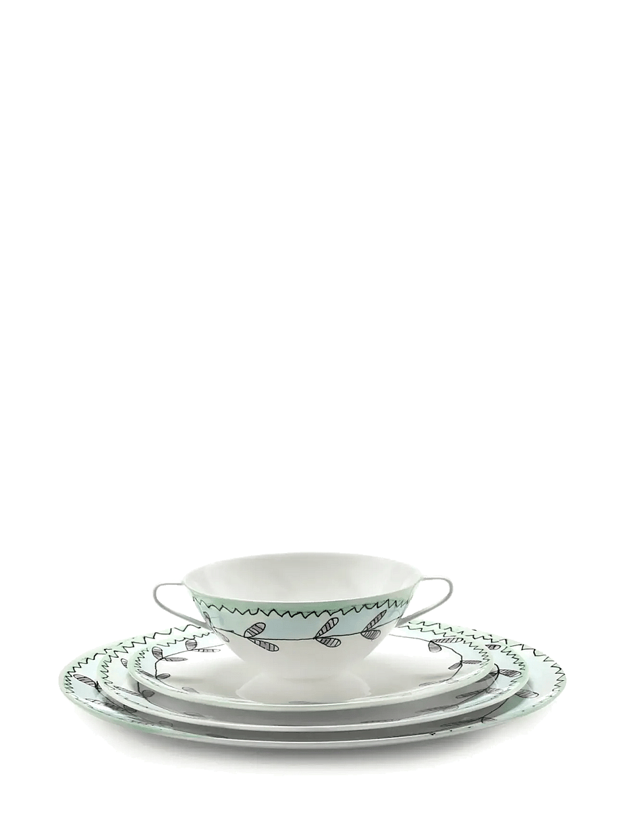 Serax - PLATE M MIRTILLO NUDE MF set/2 - speiseteller - pink blue - 4