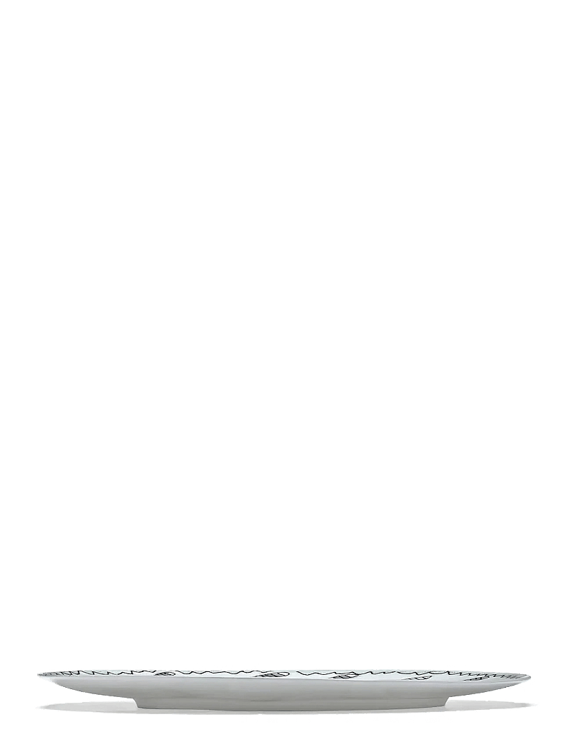 Serax - PLATE M BLOSSOM MILK MF set/2 - nach preis einkaufen - pink green - 2