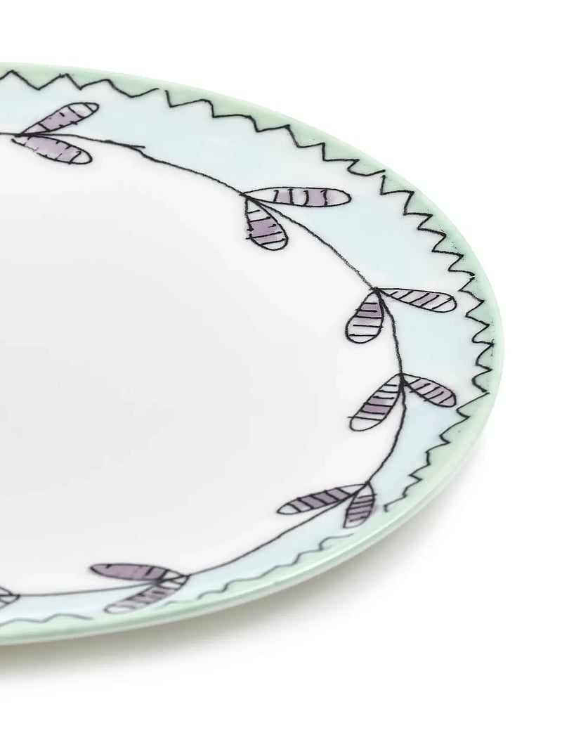 Serax - PLATE M BLOSSOM MILK MF set/2 - nach preis einkaufen - pink green - 4