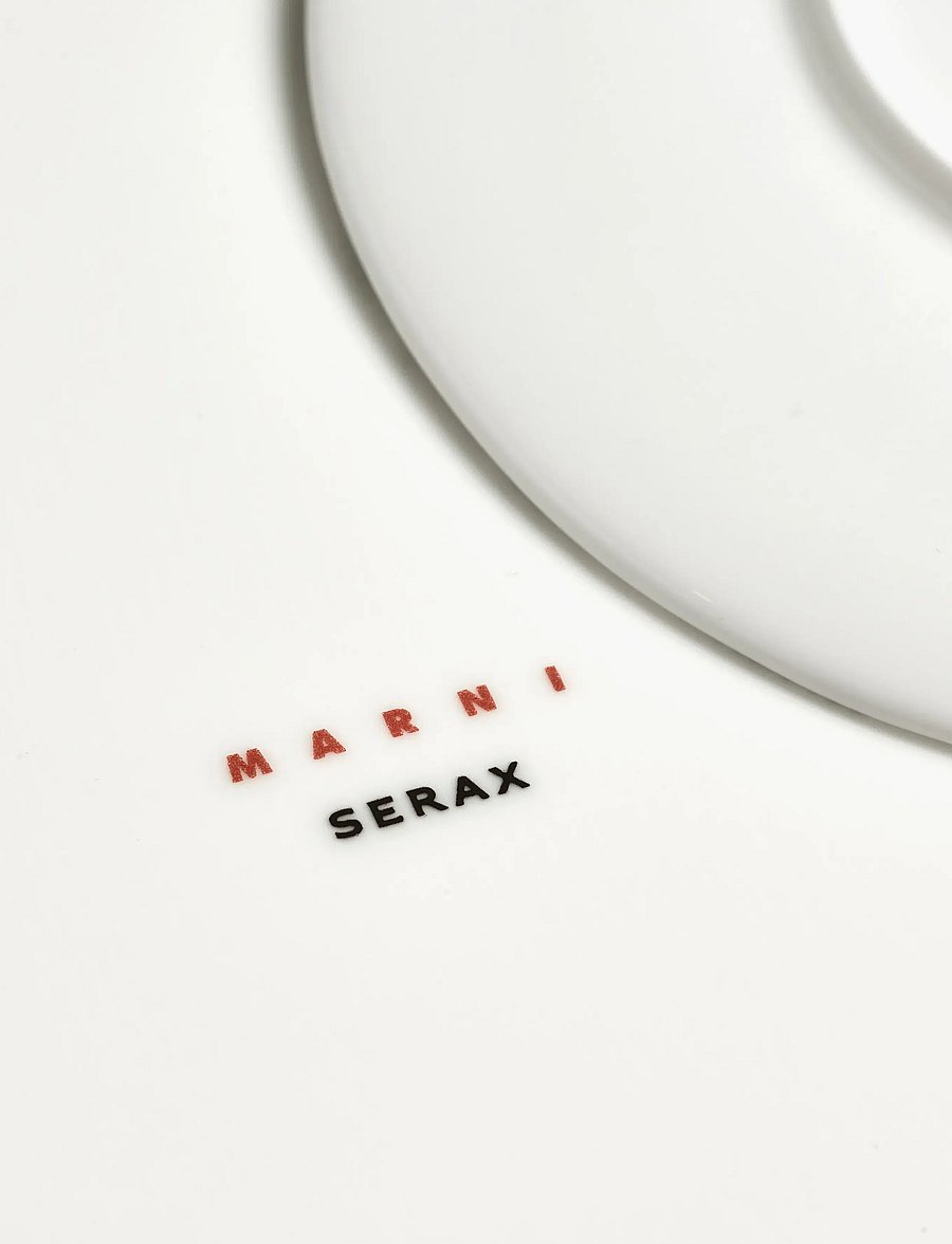 Serax - PLATE M ANEMONE MILK MF set/2 - speiseteller - red blue - 3
