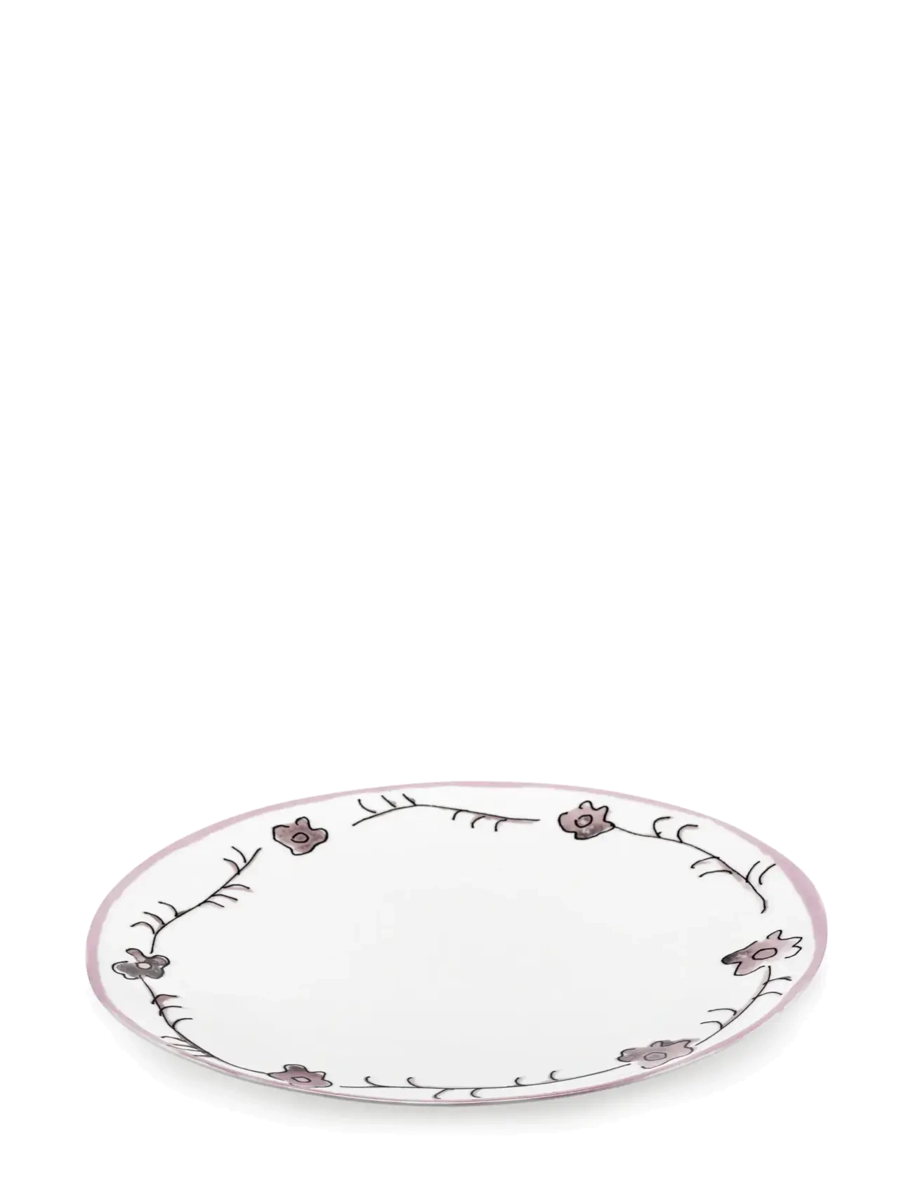 Serax Plate L Mirtillo Nude Mf Set/2, Dinner Plade, Hvid, Str: Ø 28 CM