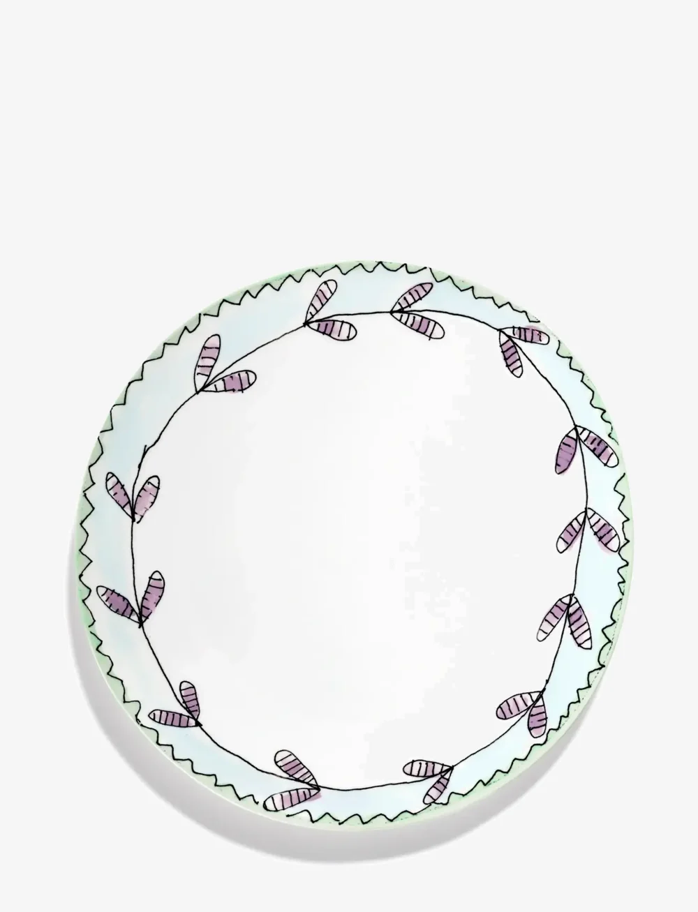 Serax - PLATE L MIRTILLO NUDE MF set/2 - speiseteller - pink blue - 1