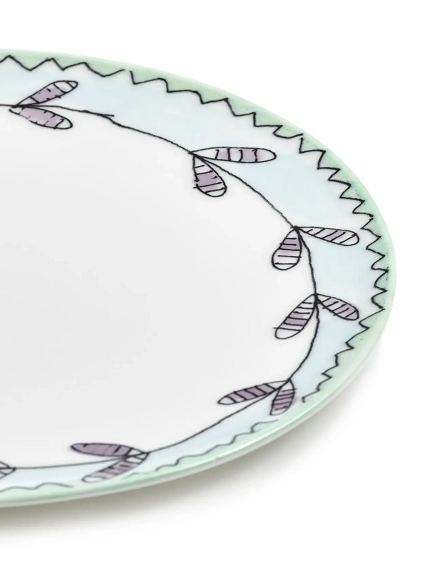 Serax - PLATE L MIRTILLO NUDE MF set/2 - speiseteller - pink blue - 4