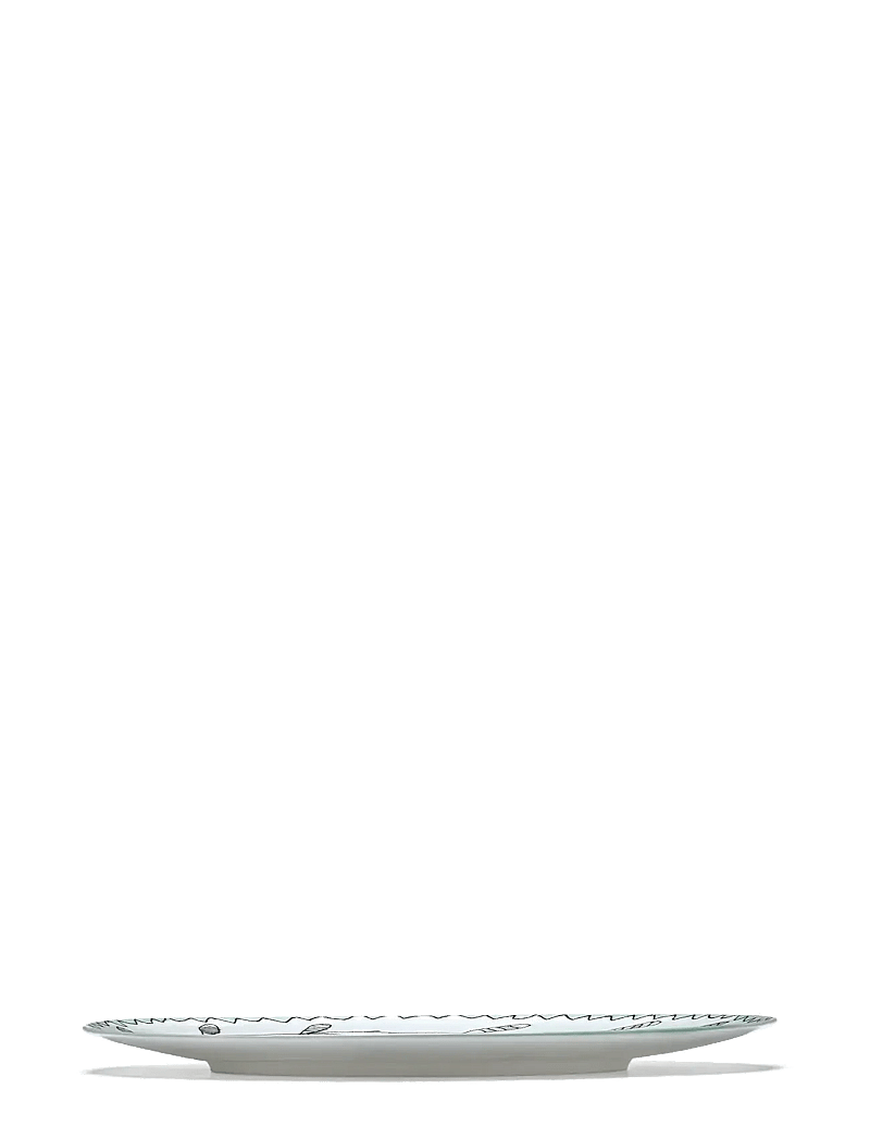 Serax - PLATE L BLOSSOM MILK MF set/2 - praetaldrikud - red blue - 2