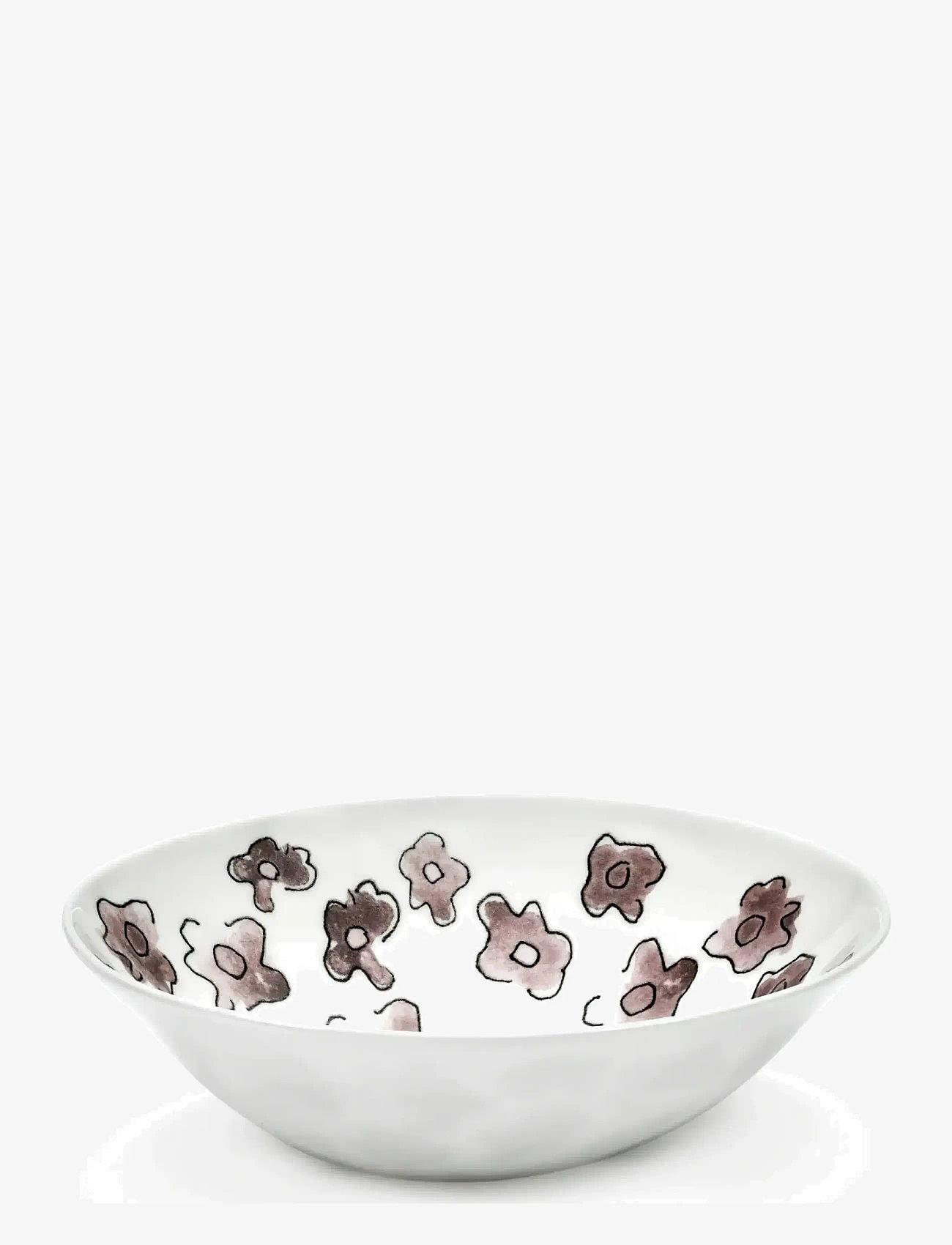 Serax - LOW BOWL S DARK VIOLA MF set/2 - brokastu bļodas - pink - 1