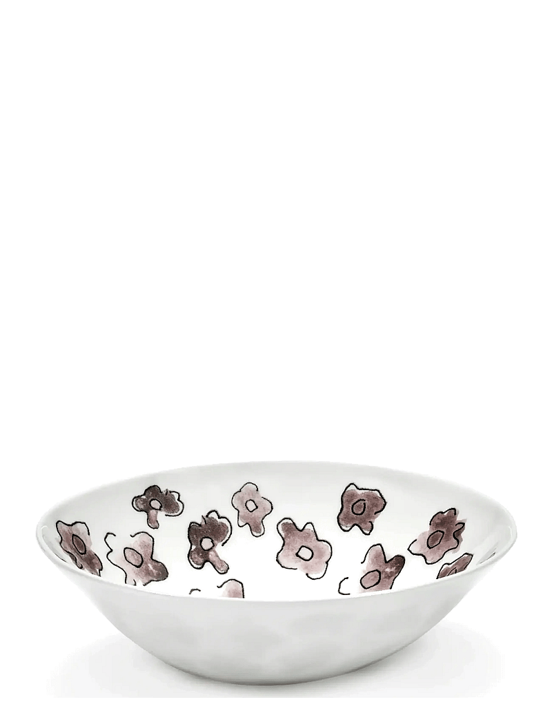 Serax - LOW BOWL S DARK VIOLA MF set/2 - brokastu bļodas - pink - 1