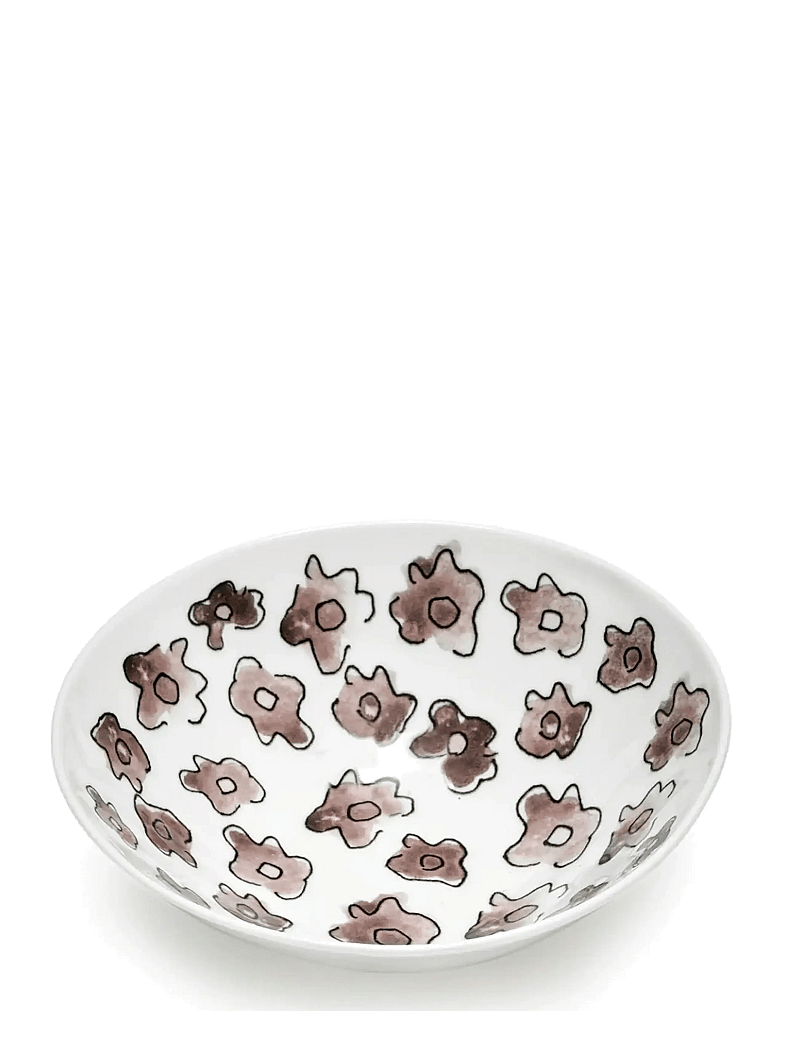 Serax - LOW BOWL S DARK VIOLA MF set/2 - brokastu bļodas - pink - 3