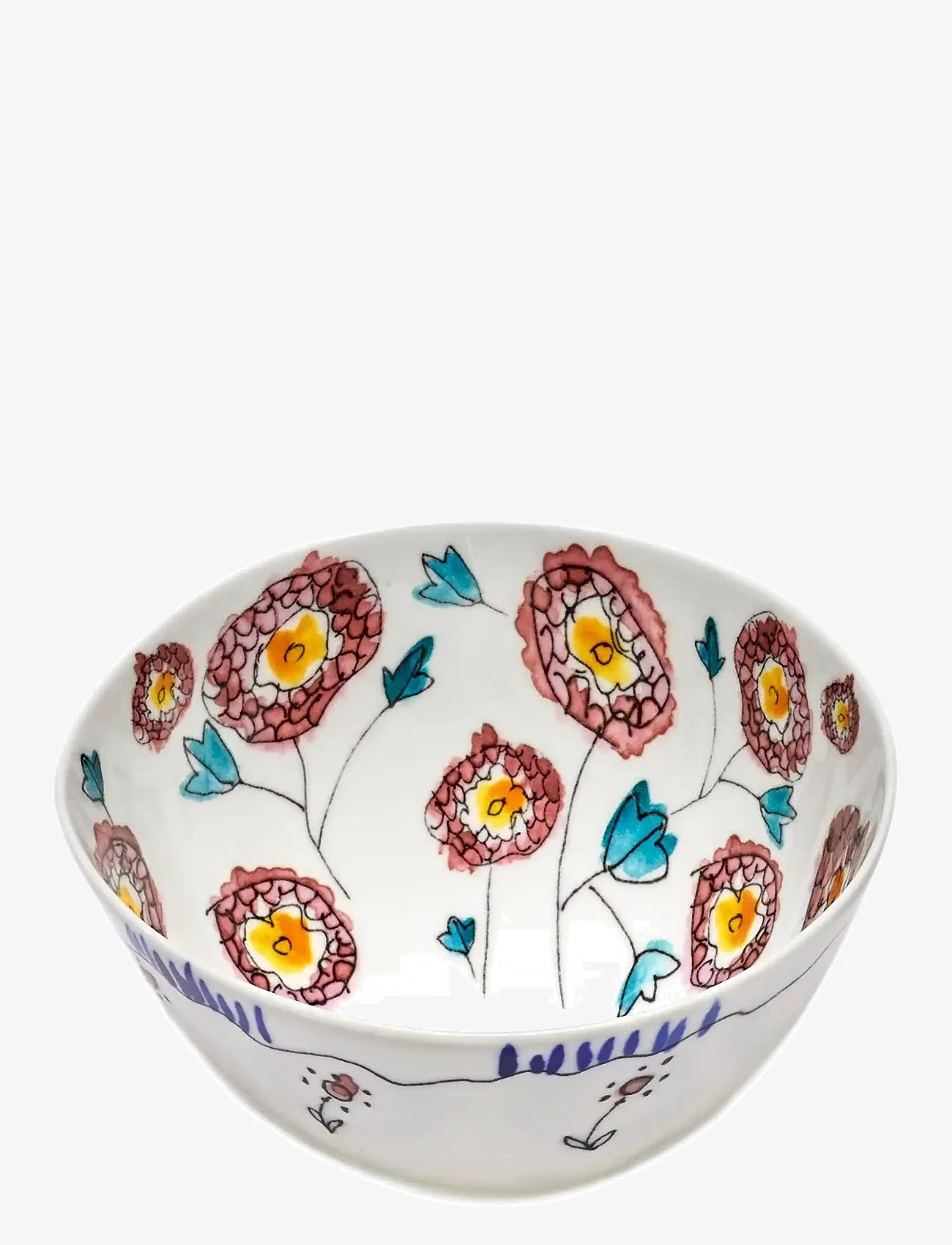 Serax - BOWL S ANEMONE MILK MF set/2 - serviravimo indai - red blue - 2