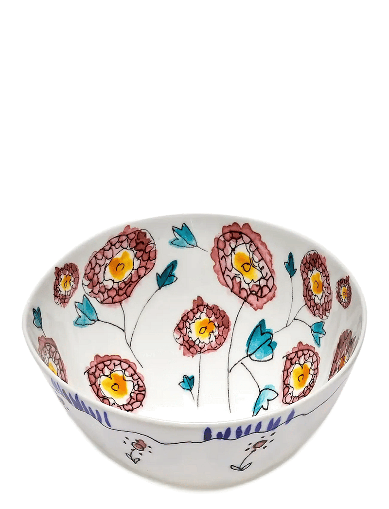 Serax - BOWL S ANEMONE MILK MF set/2 - serviravimo indai - red blue - 2