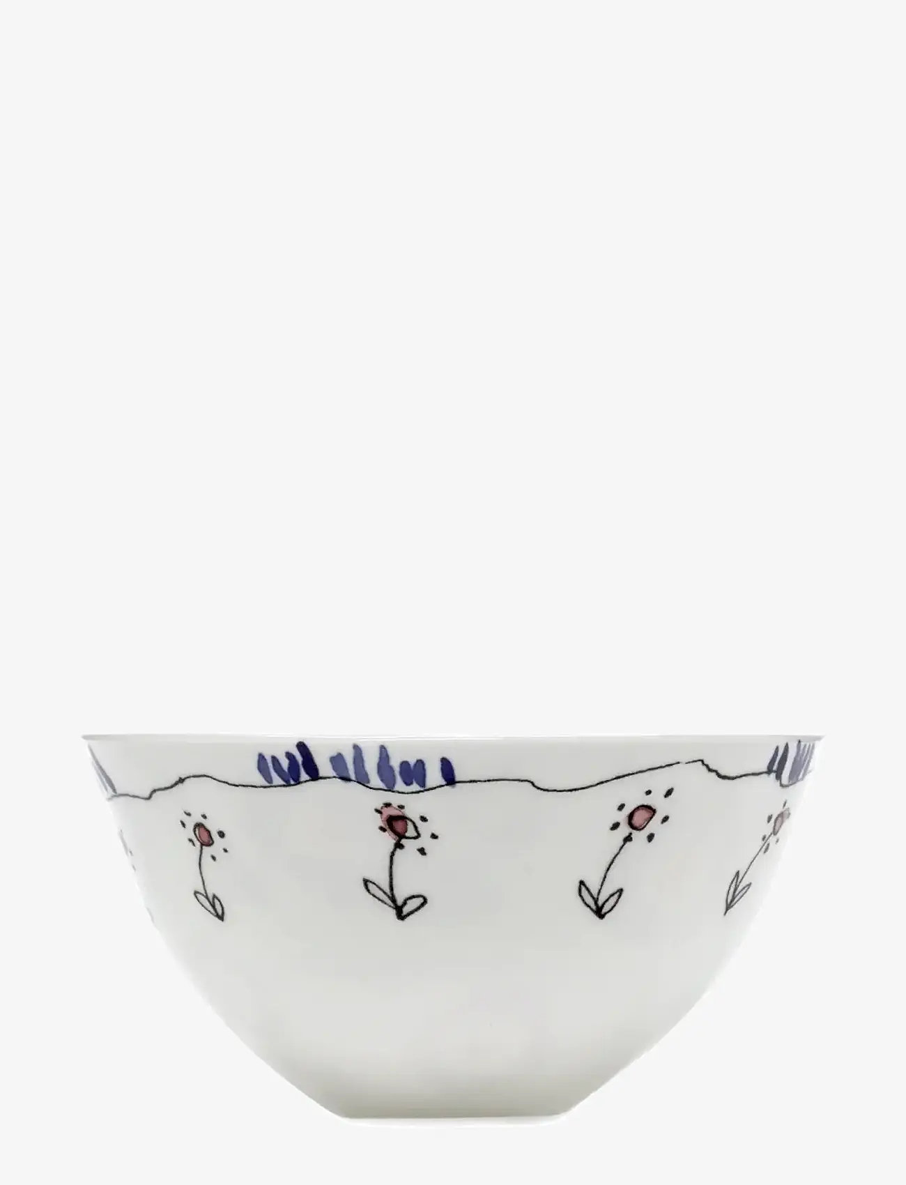 Serax - BOWL M ANEMONE MILK MF set/2 - serving bowls - red blue - 2