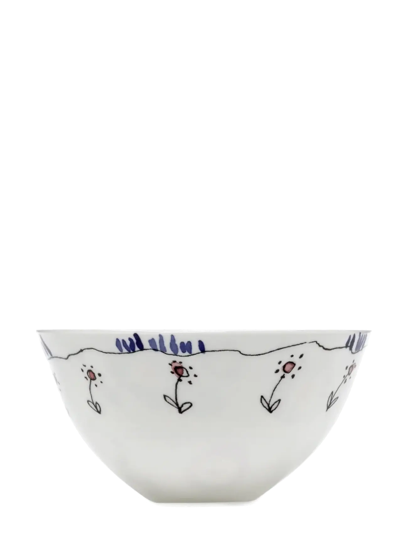 Serax - BOWL M ANEMONE MILK MF set/2 - miski do serwowania - red blue - 3