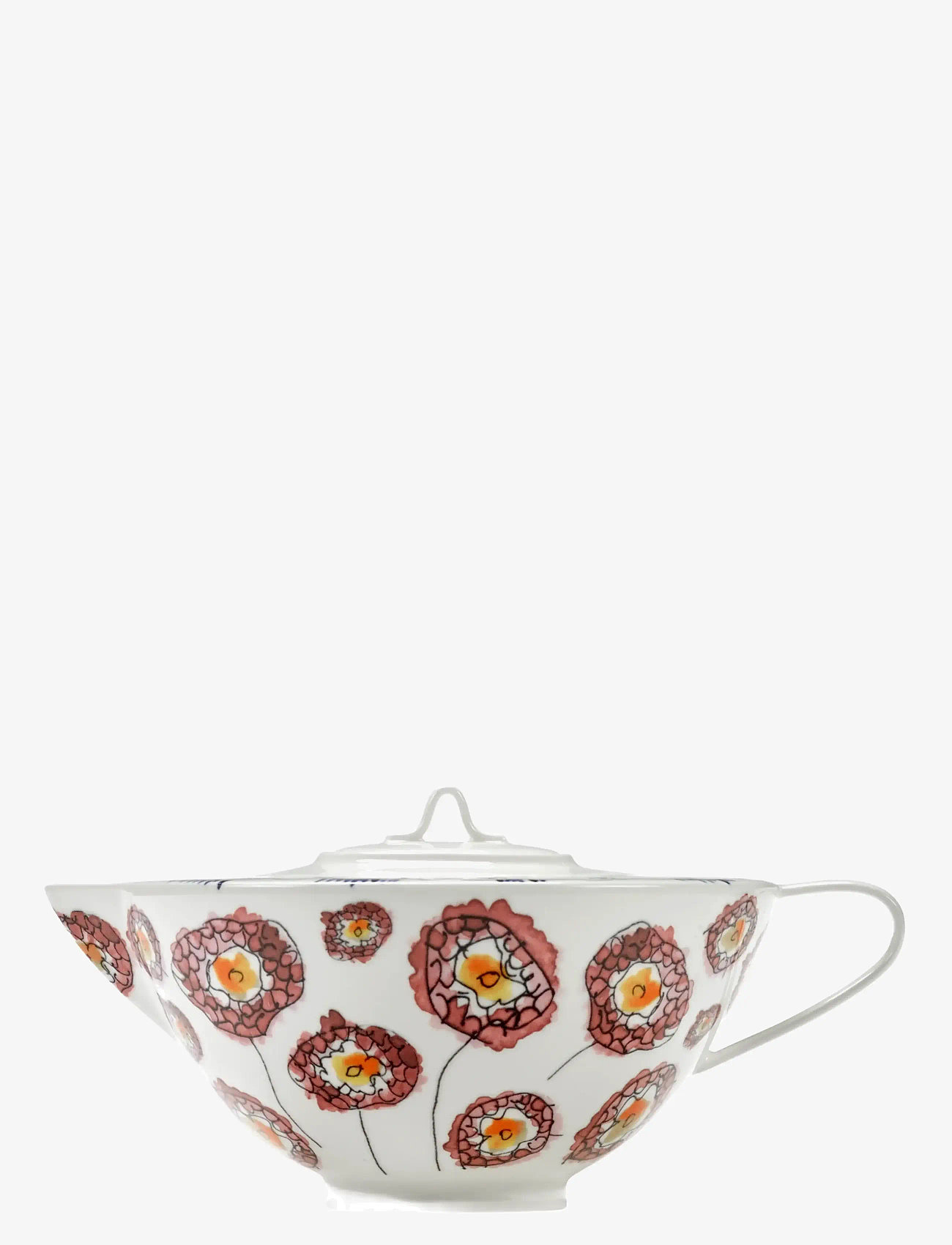 Serax - Serax Marni Midnight Flowers Tea Pot D16cm Anemone milk - tekander - red blue - 3