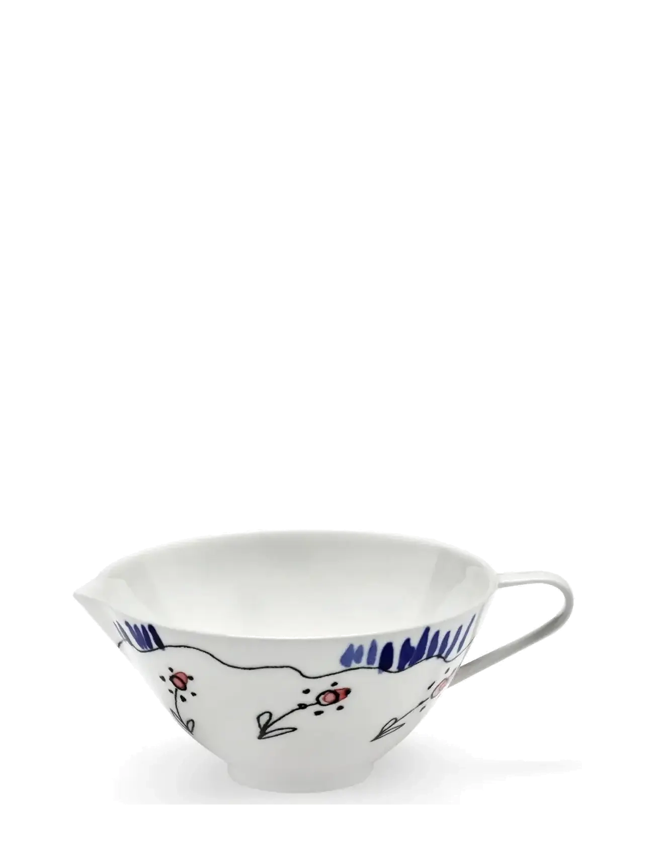 Serax Marni Midnight Flowers Jug Anemone D9.80Cm Anemone Milk, Mælkekande, Hvid, Str: 20 CL