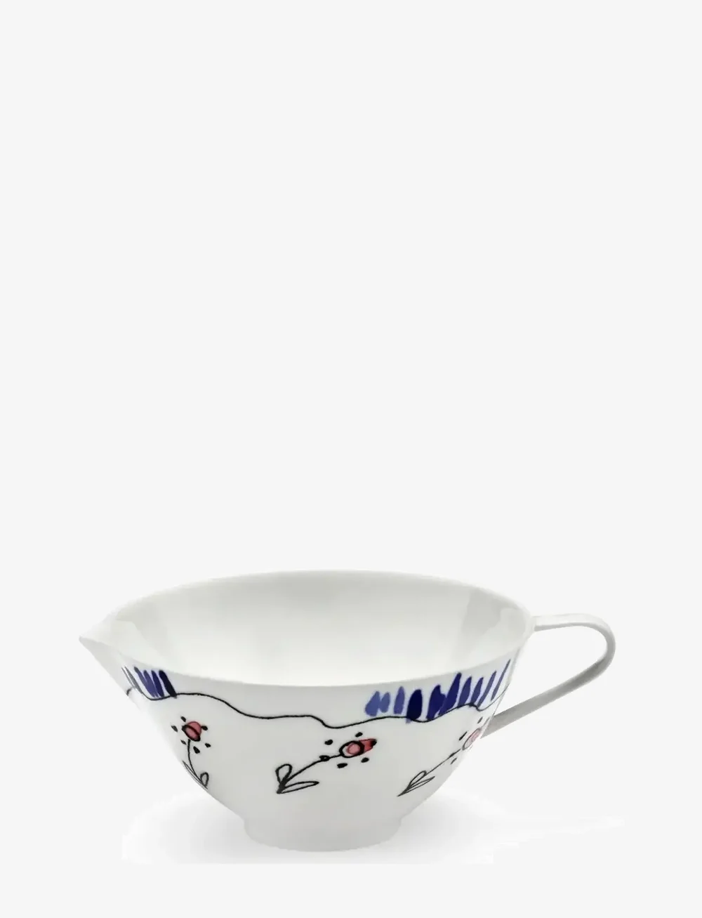 Serax - Serax Marni Midnight Flowers Jug Anemone D9.80cm Anemone milk - nach preis einkaufen - red blue - 0