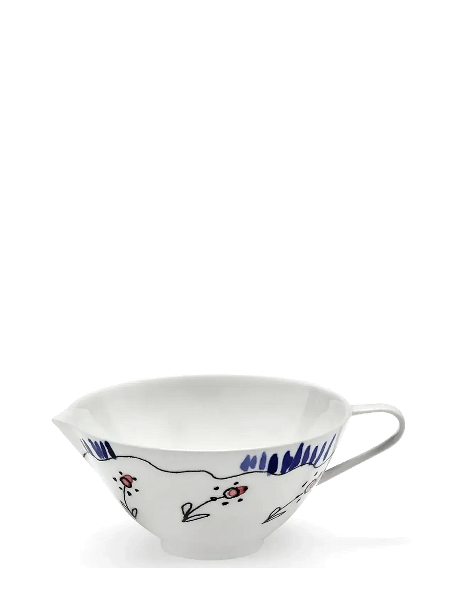 Serax - Serax Marni Midnight Flowers Jug Anemone D9.80cm Anemone milk - piimakannud - red blue - 1