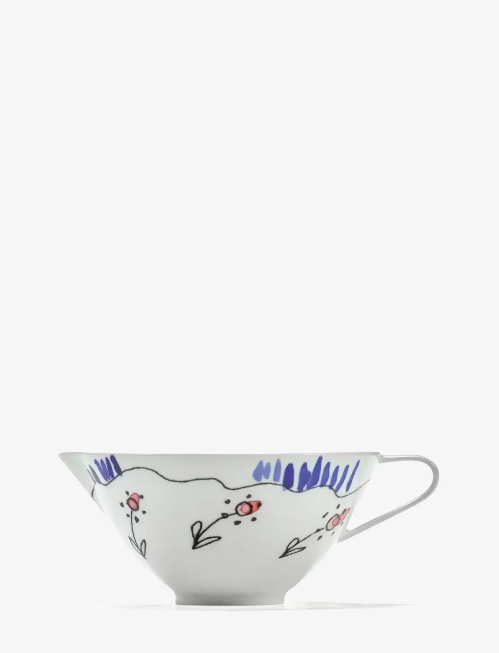 Serax - Serax Marni Midnight Flowers Jug Anemone D9.80cm Anemone milk - nach preis einkaufen - red blue - 1