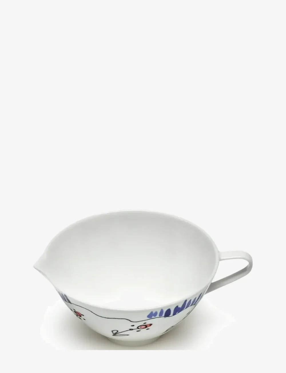 Serax - Serax Marni Midnight Flowers Jug Anemone D9.80cm Anemone milk - nach preis einkaufen - red blue - 2