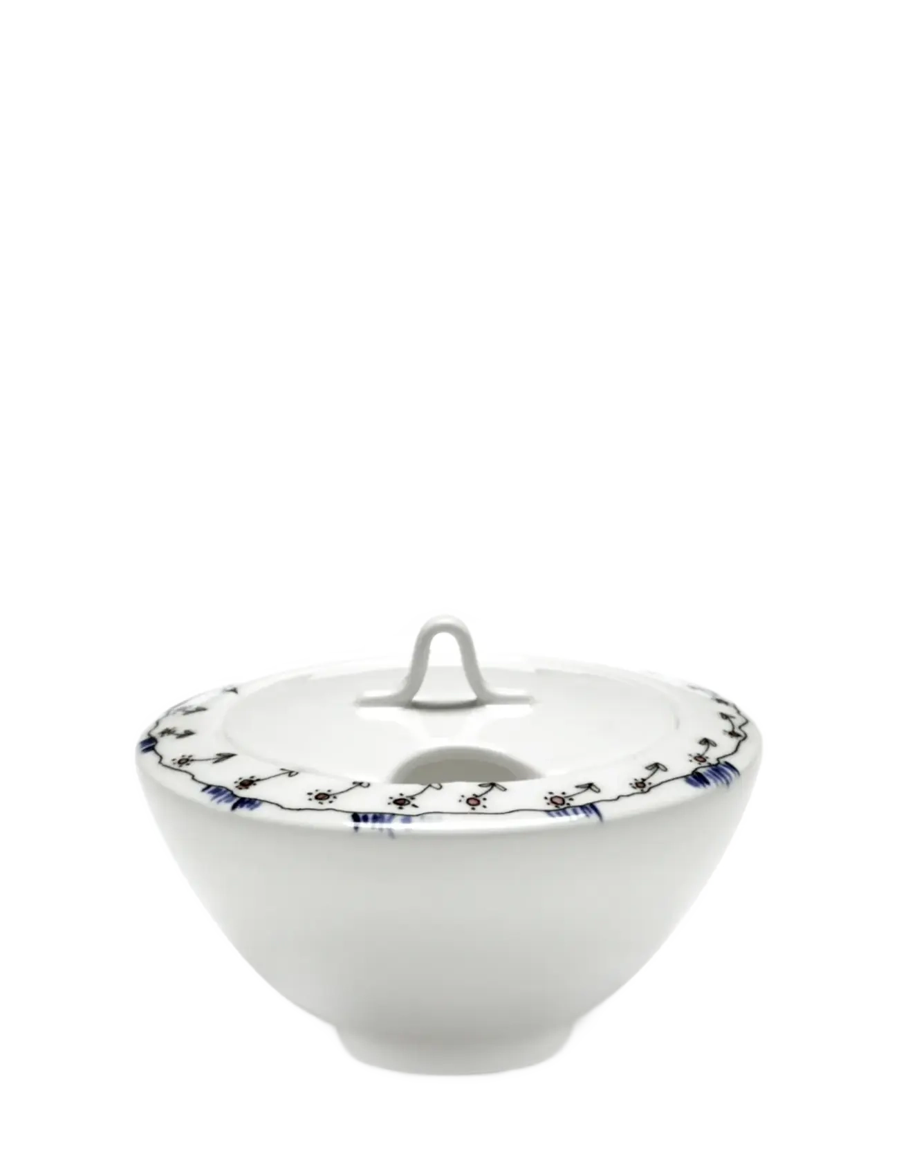 Serax Marni Midnight Flowers Sugar Bowl D10Cm Anemone Milk, Sugar Skål, Hvid, Str: 17 CL
