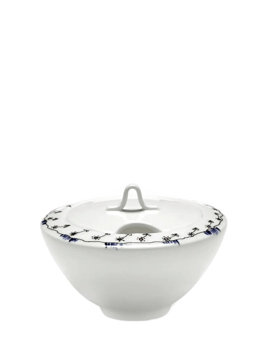 Serax - Serax Marni Midnight Flowers Sugar Bowl D10cm Anemone milk - suhkrutoosid - red blue - 0