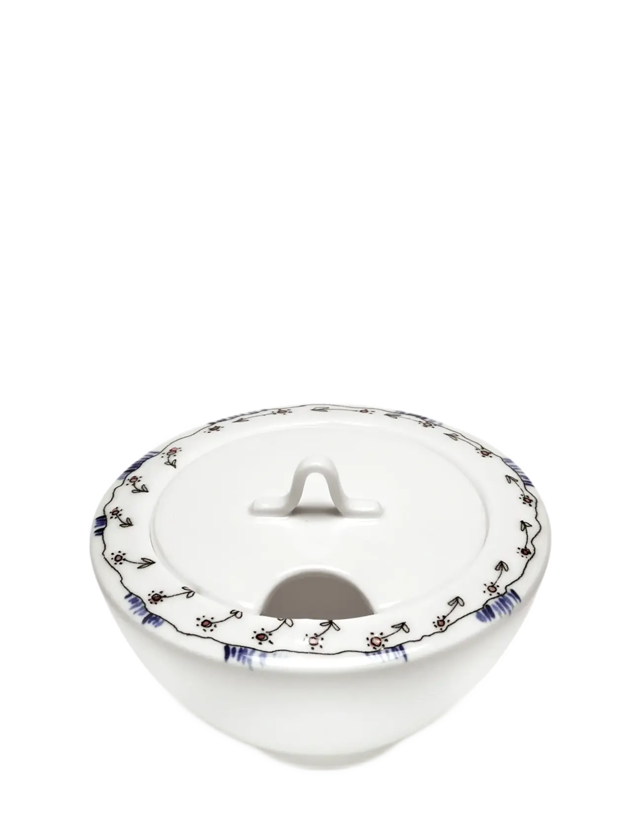 Serax - Serax Marni Midnight Flowers Sugar Bowl D10cm Anemone milk - zuckerschalen - red blue - 2