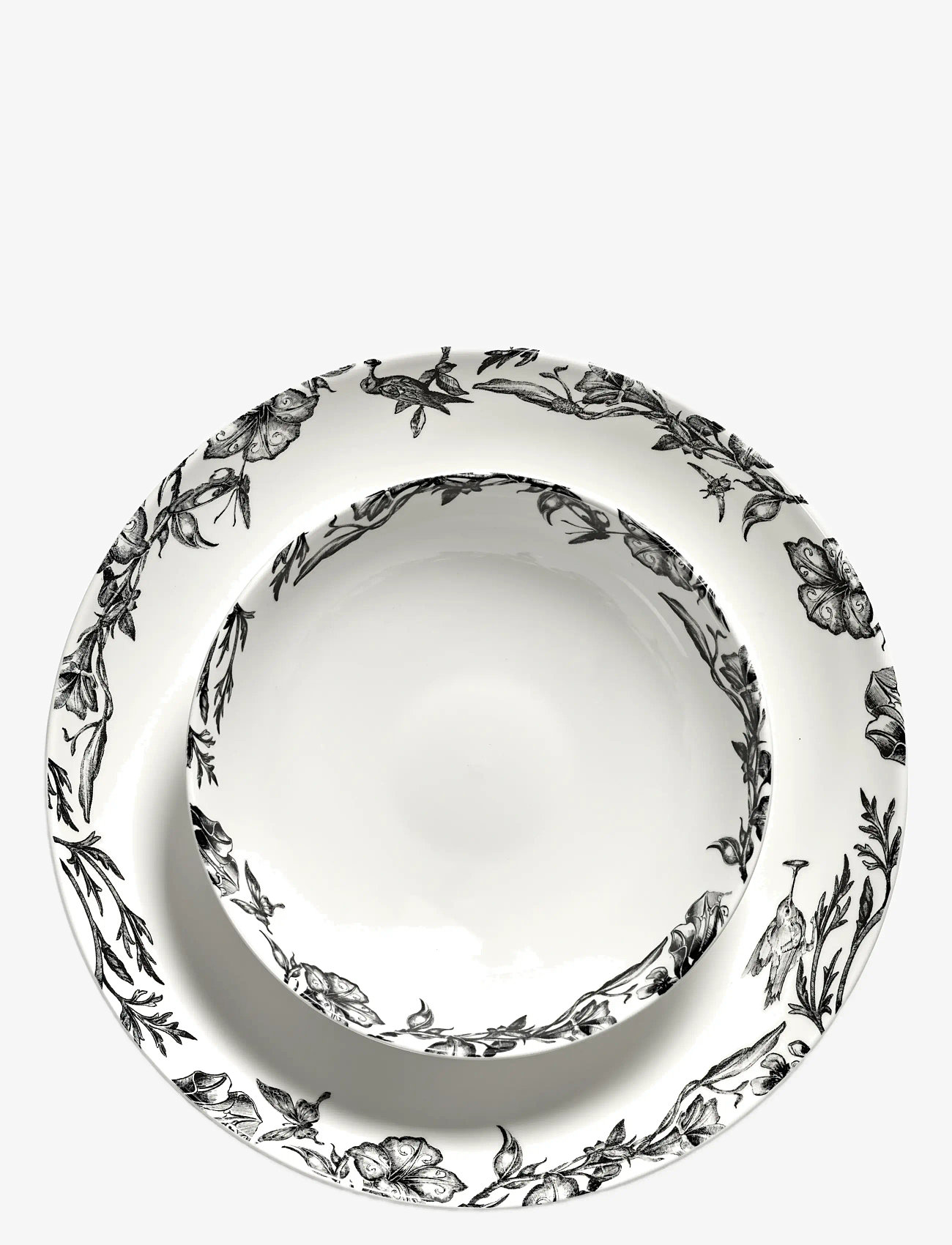 Serax - LOW BOWL L ENCHANTED GARDEN UNITY SET/2 - serving bowls - white - 1