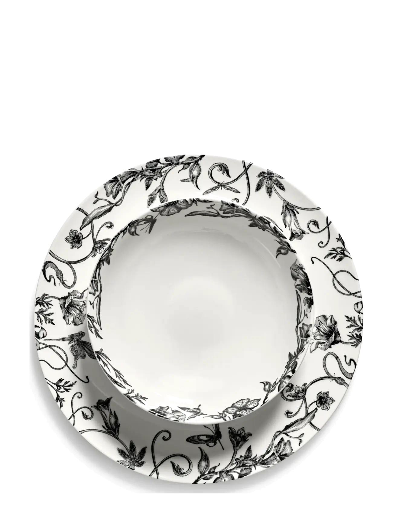 Serax - BOWL M ENCHANTED GARDEN UNITY SET/2 - augļu trauki - white - 2