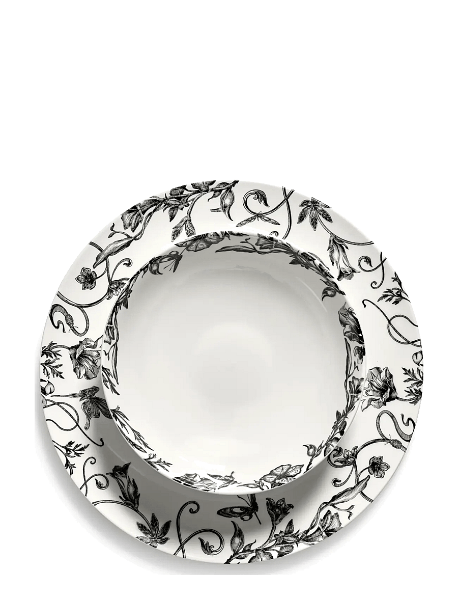 Serax - BOWL M ENCHANTED GARDEN UNITY SET/2 - augļu trauki - white - 2