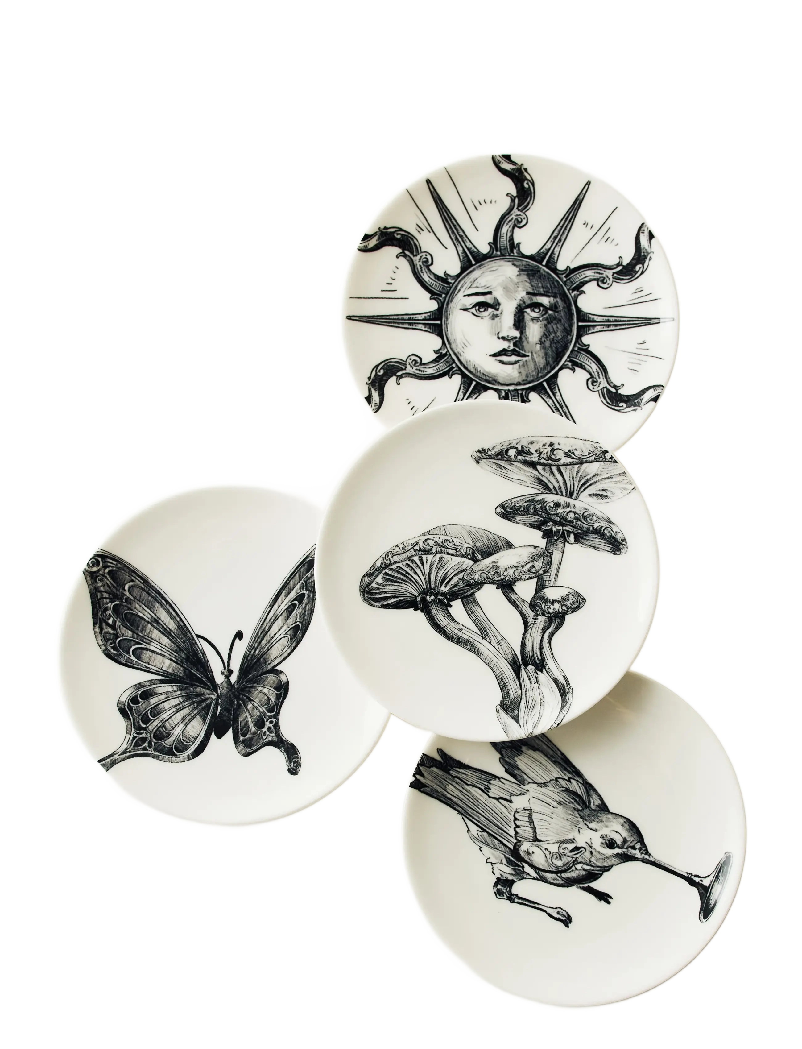 Serax - BREAD PLATE SET/4 UNITY - speiseteller - white - 2