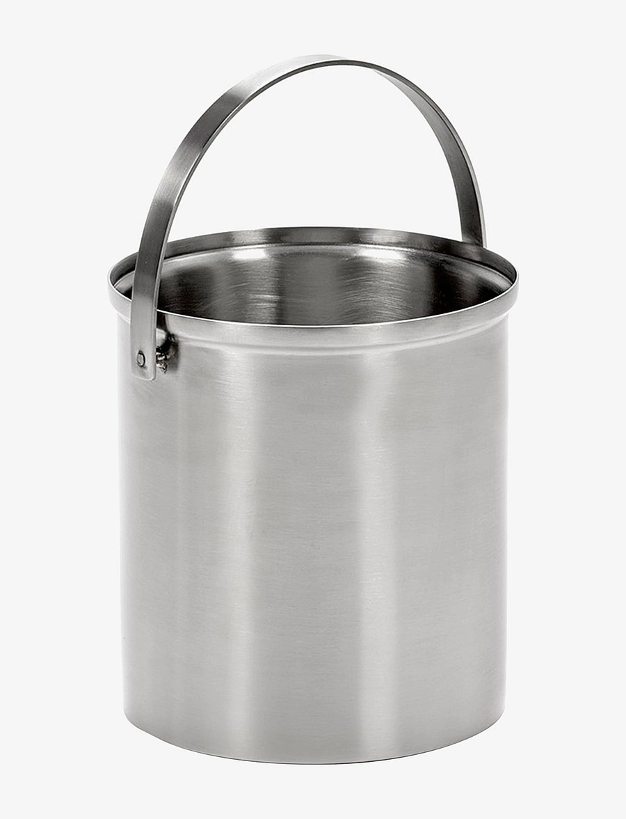 Serax - ICE BUCKET S BRUSHED STEEL - jää-ämbrid - steel grey - 2