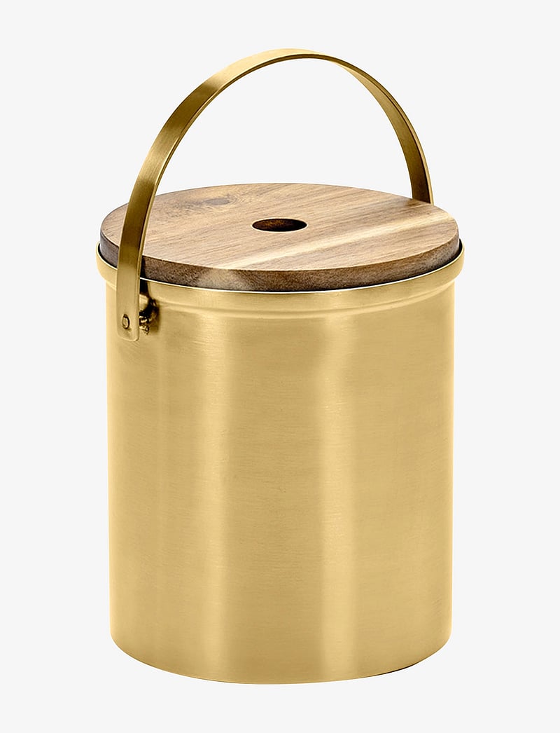 Serax - ICE BUCKET S BRUSHED STEEL - jää-ämbrid - gold - 1