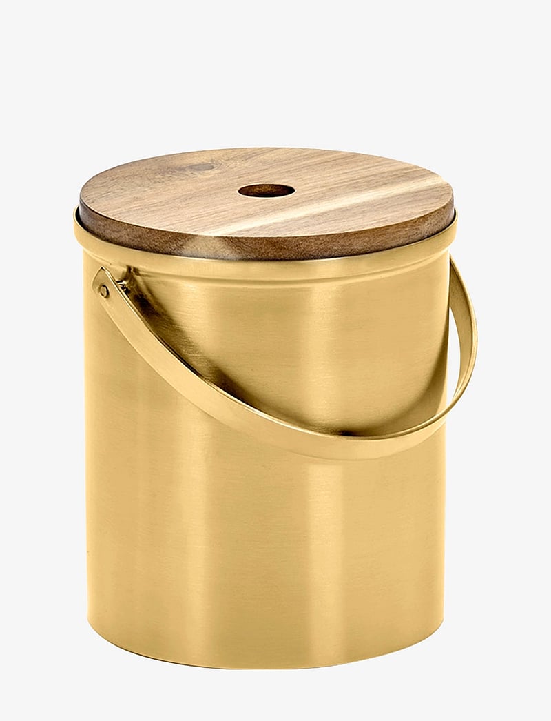 Serax - ICE BUCKET S BRUSHED STEEL - jää-ämbrid - gold - 2