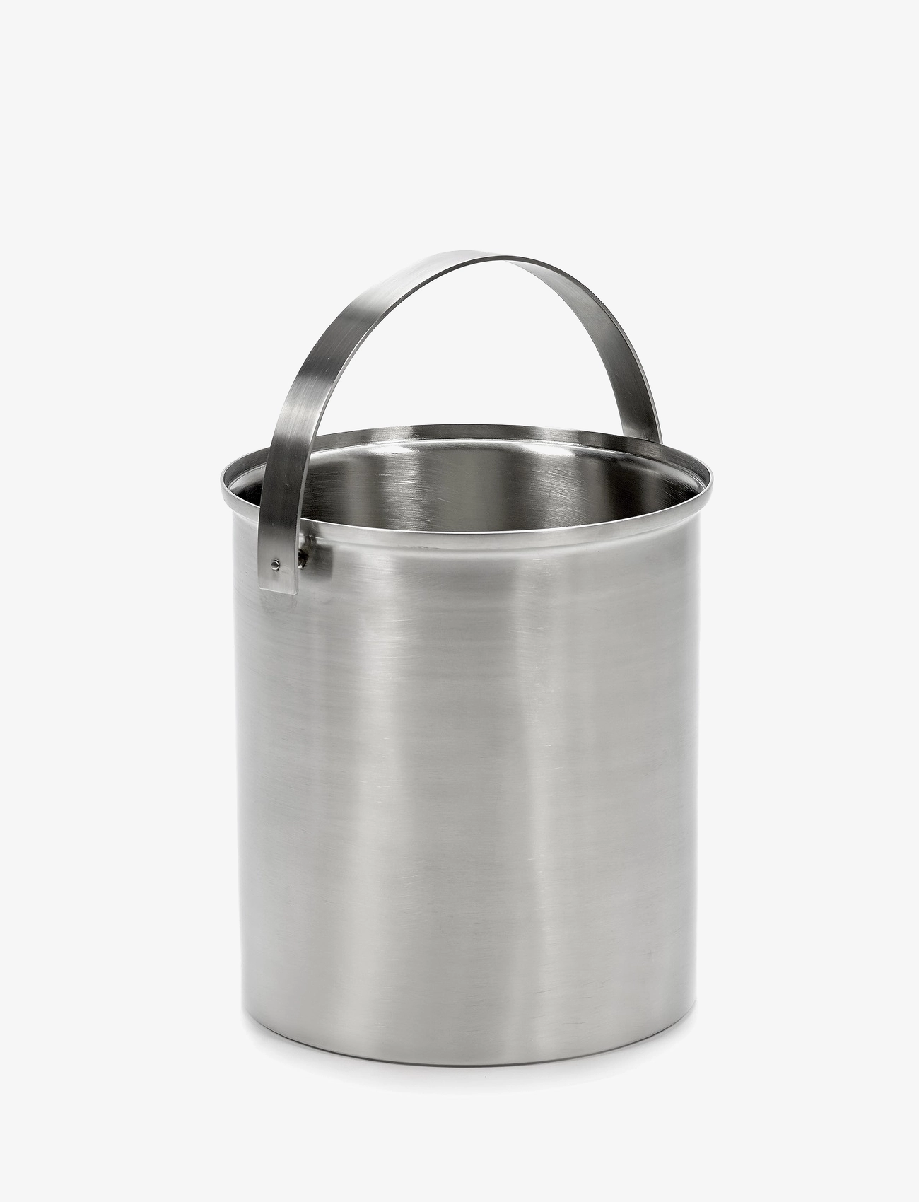 SERAX Ice Bucket M Brushed Steel Silber - 4 L - Unisex