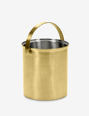 ICE BUCKET M BRUSHED STEEL - GOLD