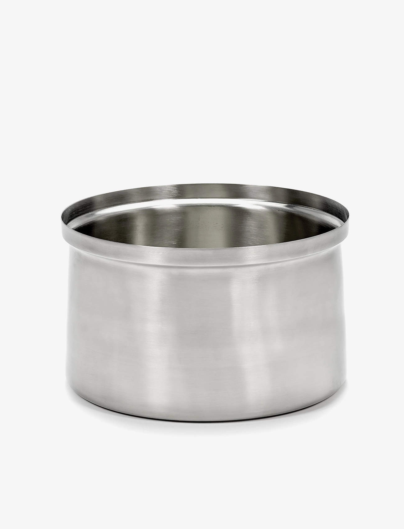Serax ICE BUCKET L BRUSHED STEEL - Serax - STEEL GREY / silver