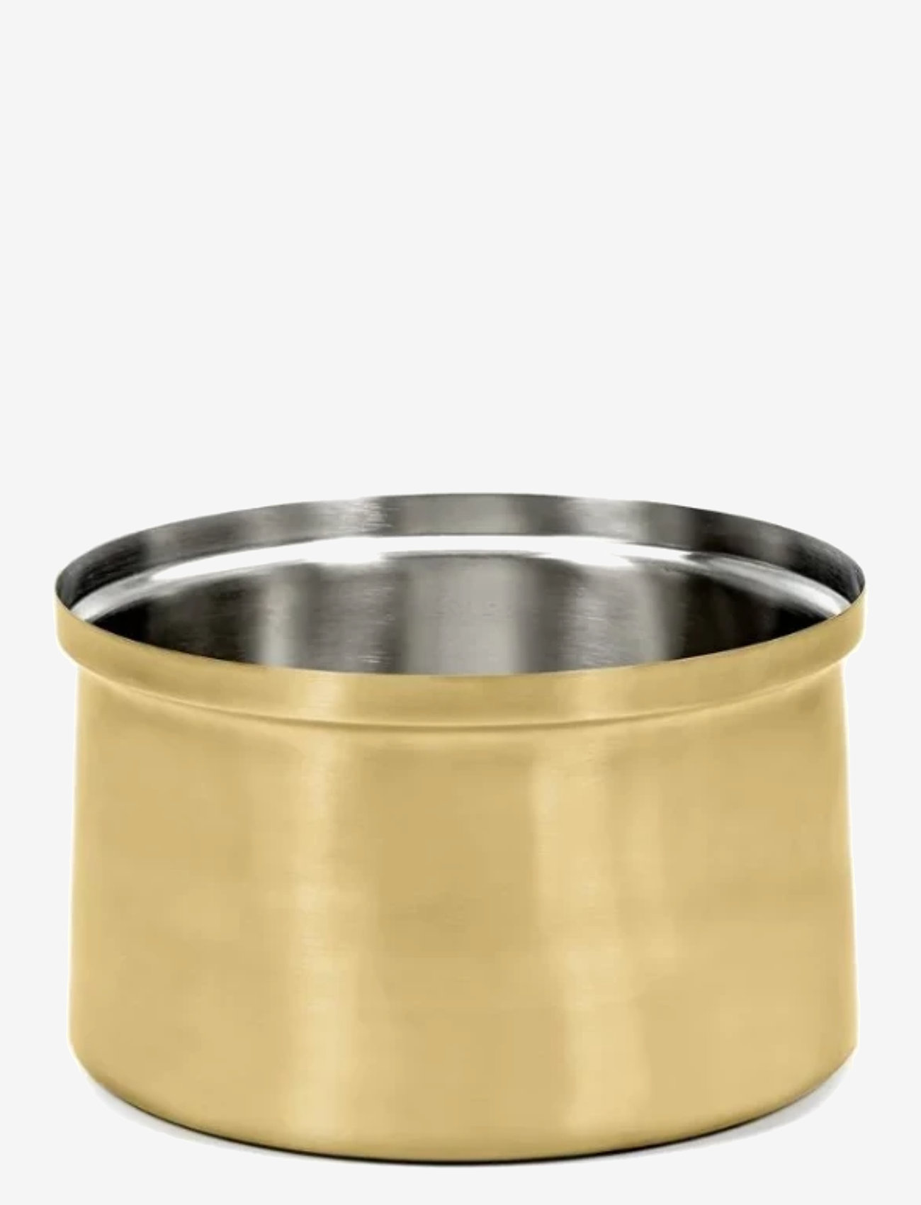 Serax - ICE BUCKET L BRUSHED STEEL - ishinkar - gold - 0