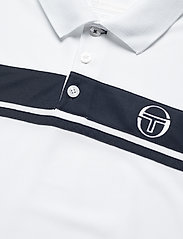 Sergio Tacchini - YOUNG LINE PRO POLO - polo marškinėliai trumpomis rankovėmis - white/navy - 3