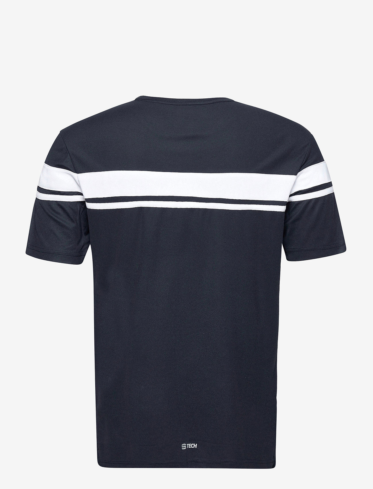 Sergio Tacchini - YOUNG LINE PRO T-SHIRT - t-shirts med print - navy/white - 1