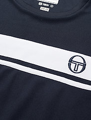 Sergio Tacchini - YOUNG LINE PRO T-SHIRT - short-sleeved t-shirts - navy/white - 3