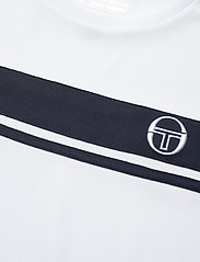 Sergio Tacchini - YOUNG LINE PRO T-SHIRT - short-sleeved t-shirts - white/navy - 2