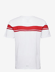 Sergio Tacchini - YOUNG LINE PRO T-SHIRT - short-sleeved t-shirts - white/red - 1