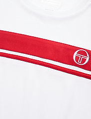 Sergio Tacchini - YOUNG LINE PRO T-SHIRT - laveste priser - white/red - 2