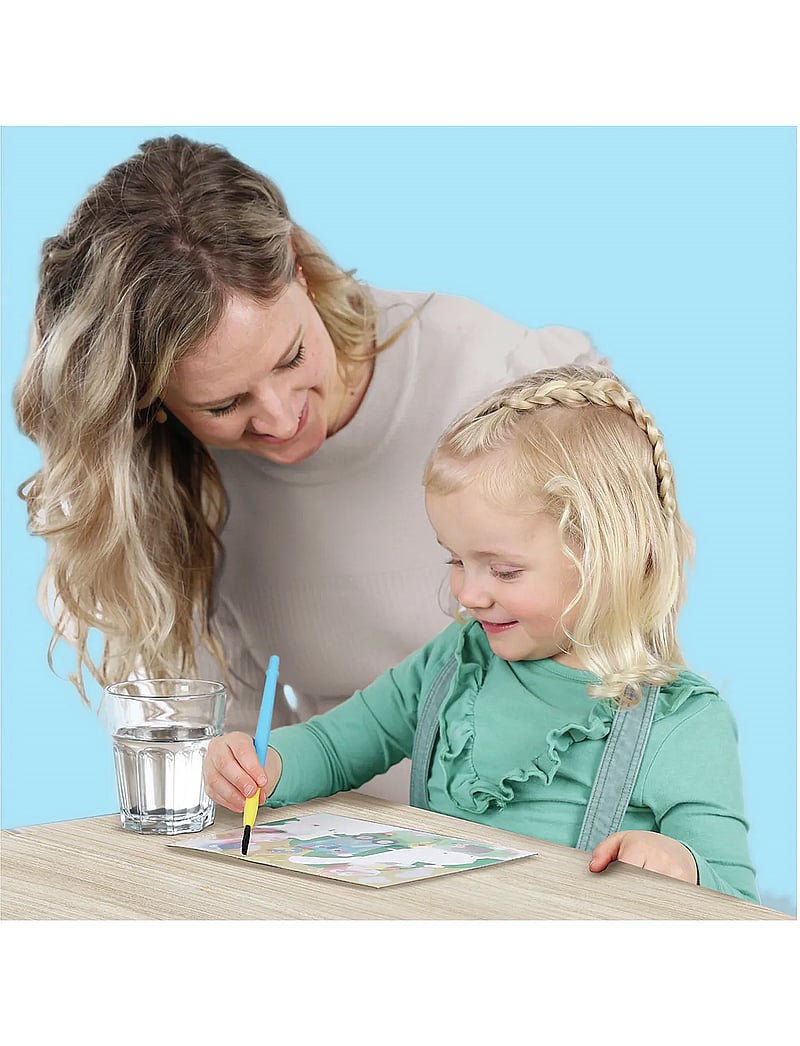 SES Creative - Colouring with Water - Farm Colouring Book - värvimis- & käsitööraamatud - multi - 4