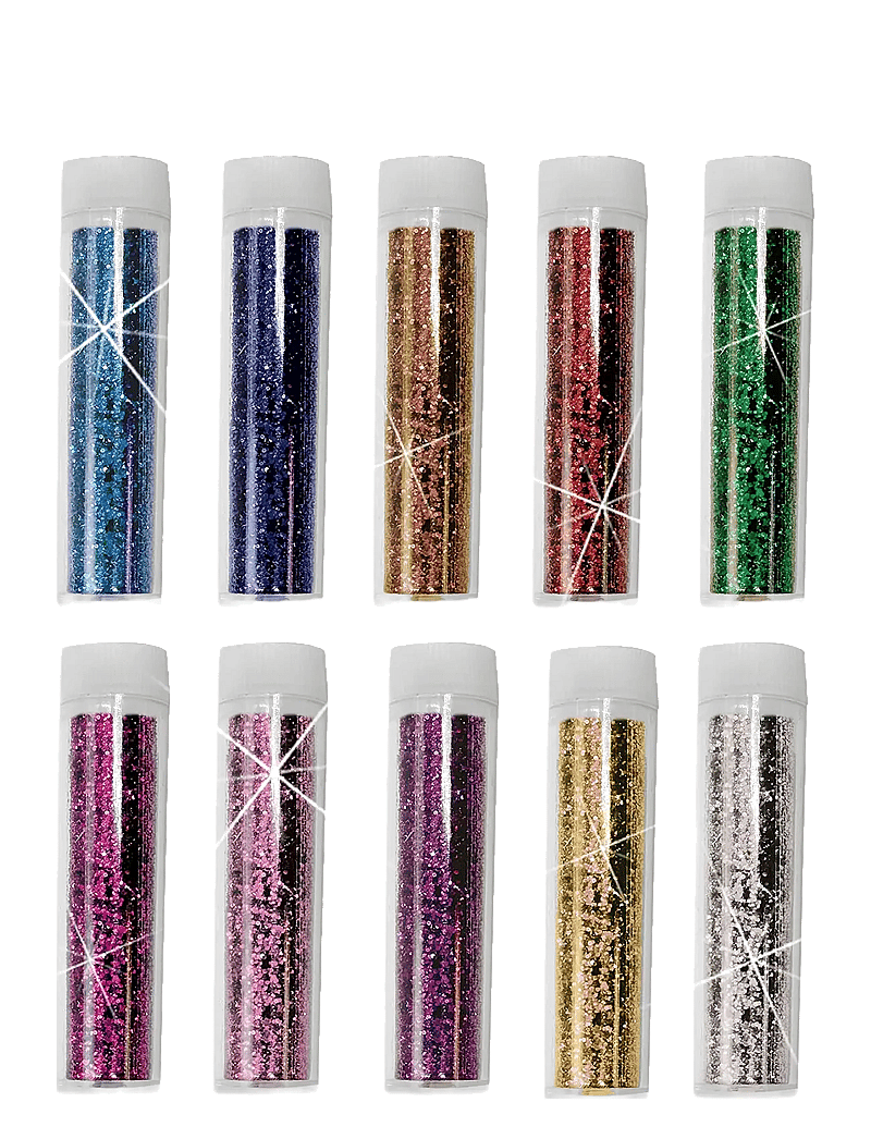 SES Creative - Biodegradable Glitter 10 colours - bastelset - multi - 2